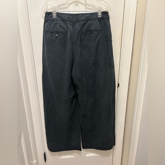 MADEWELL THE HARLOW WIDE LEG PANT BLACK SIZE 6 - Picture 11 of 12